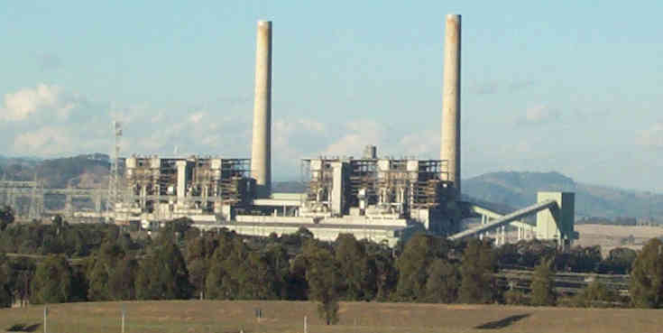 Liddell coal-fired power station in the Hunter valley of NSW