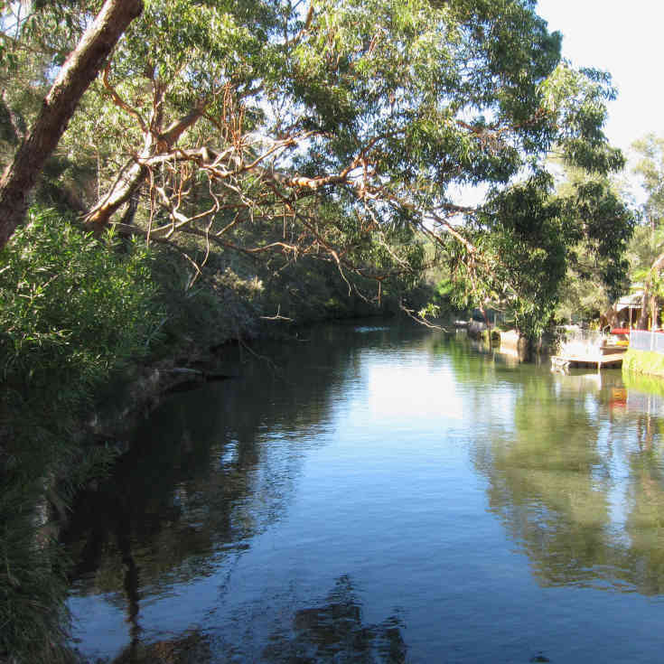 Loftus Creek at Woronora